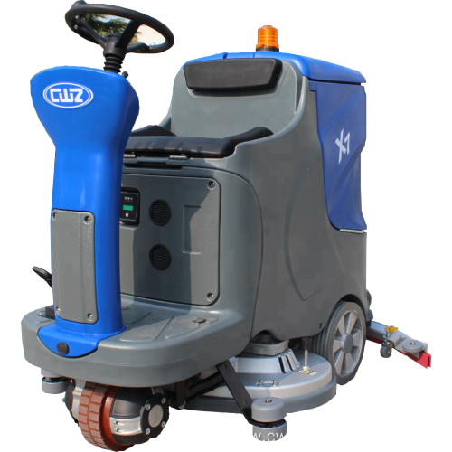 CE approved automatic floor scrubber machine